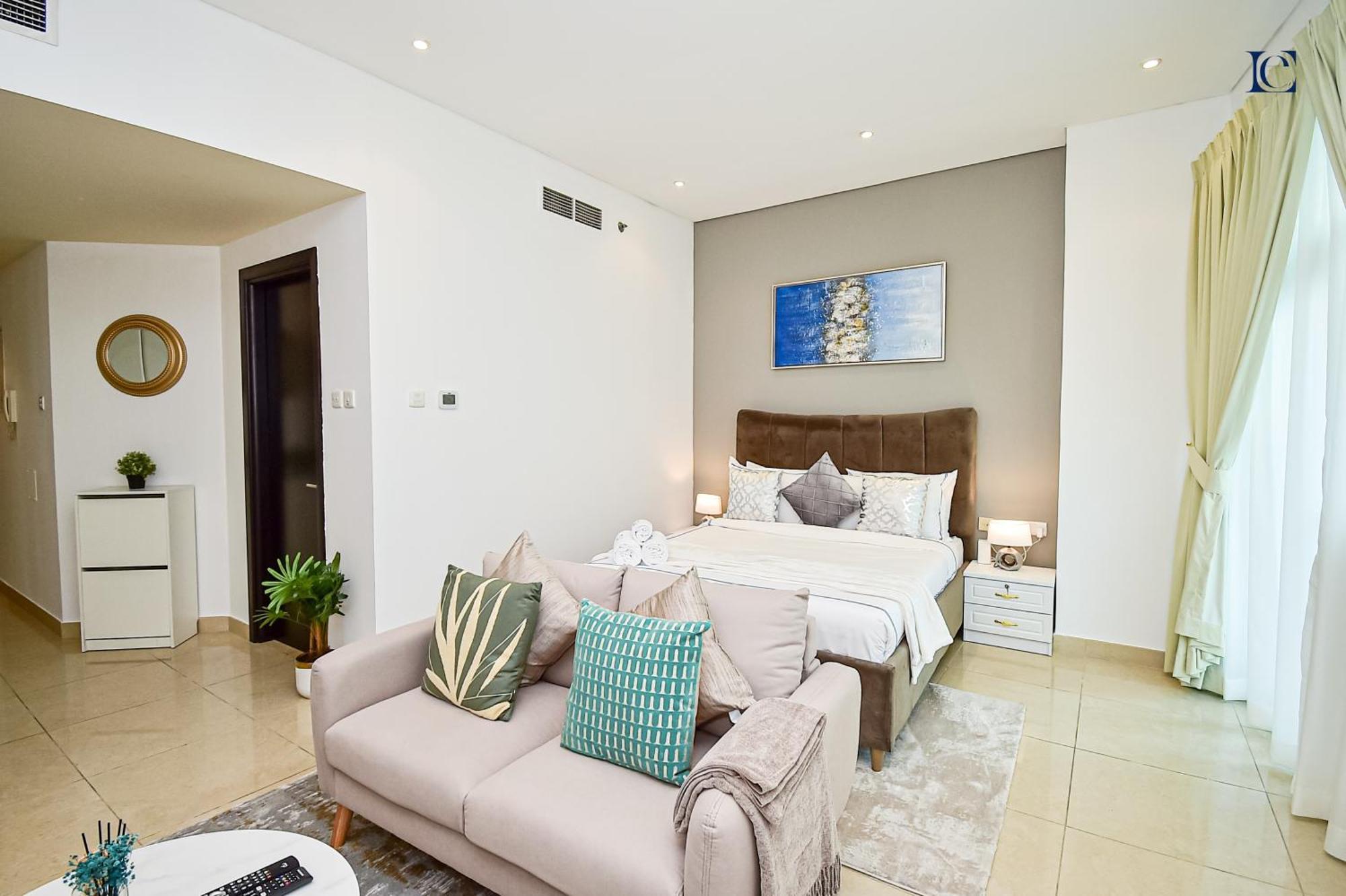 Luxury Escapes - Budget Studio With Balcony, Yacht Bay Marina Dubaï Extérieur photo